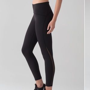 lululemon train times 25” black leggings